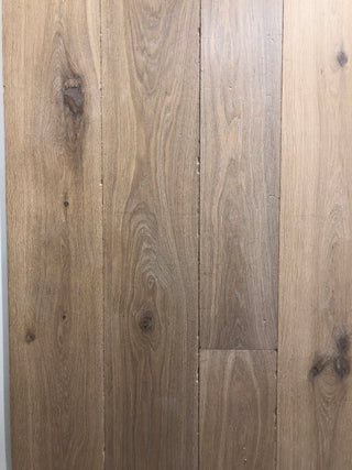 Close-up of wooden flooring with a natural finish