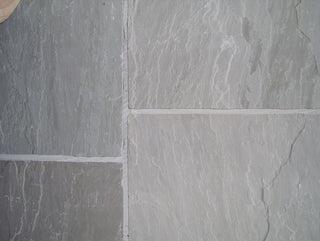 Grey Riven Sandstone Rock Faced Coping