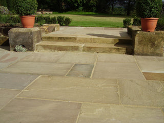 Raj Green Riven Sandstone