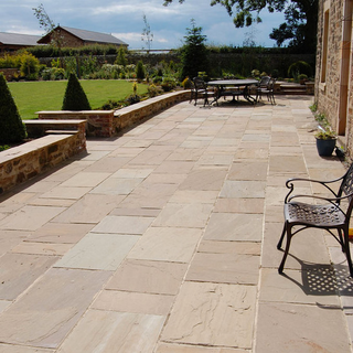 Raj Green Riven Sandstone