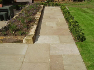 Raj Green Riven Sandstone