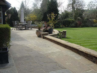 Aged Yorkstone Paving